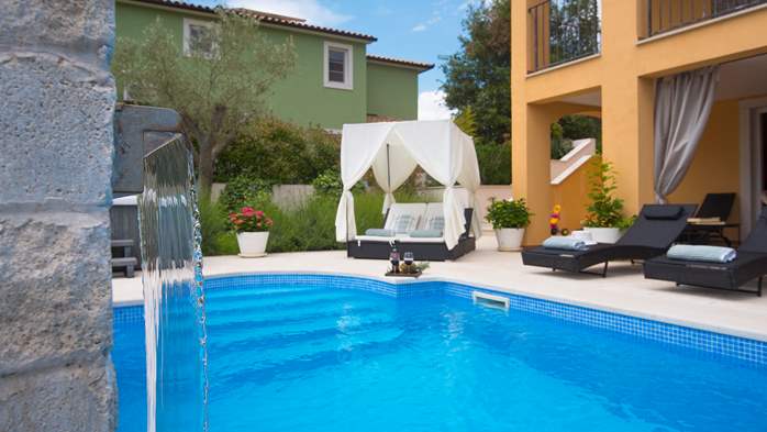 Bella villa con piscina, idromassaggio, sauna, palestra, WiFi, 2