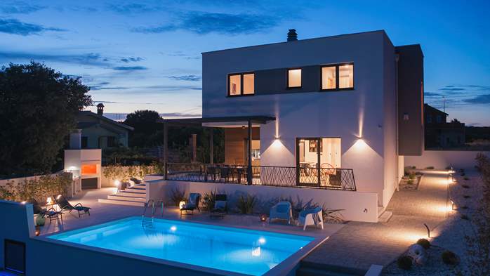 Moderne Villa in Pomer mit privatem Pool, für sieben Personen, 7