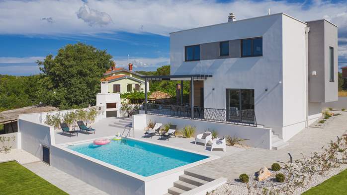 Moderne Villa in Pomer mit privatem Pool, für sieben Personen, 2