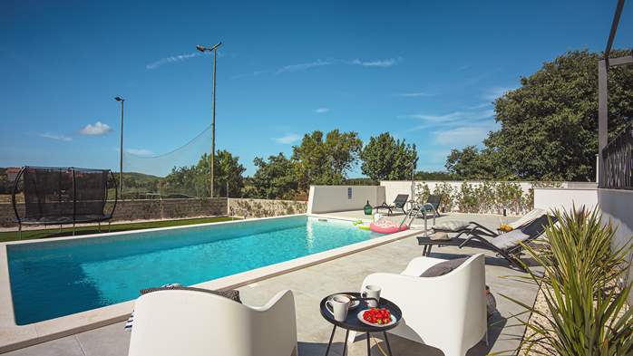 Moderne Villa in Pomer mit privatem Pool, für sieben Personen, 10