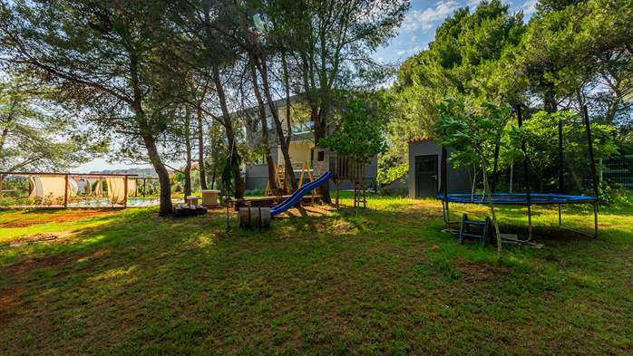 Spacious family villa with pool in Pula, 13