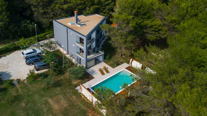 Spacious family villa with pool in Pula, 18