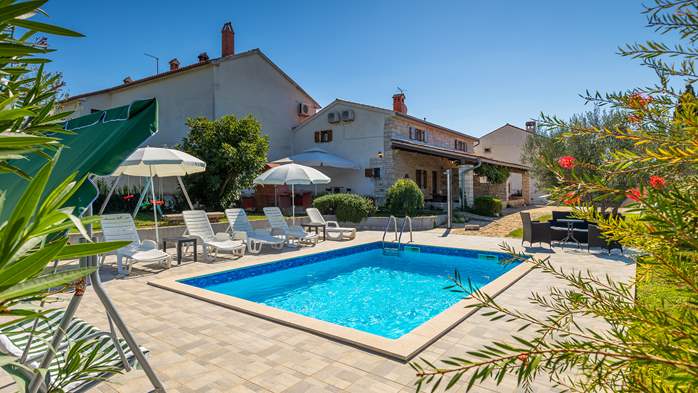 Villa with private pool, decorated in traditional Istrian style, 1