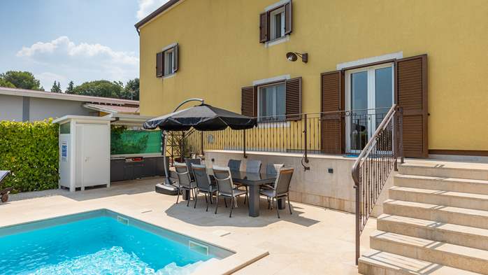 Villa on 2 floors with pool and sun terrace, close to Rovinj, 14