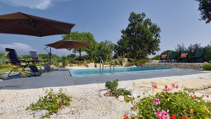 Villa with pool in Ližnjan, barbecue, terrace, SAT-TV, free Wi-Fi, 3