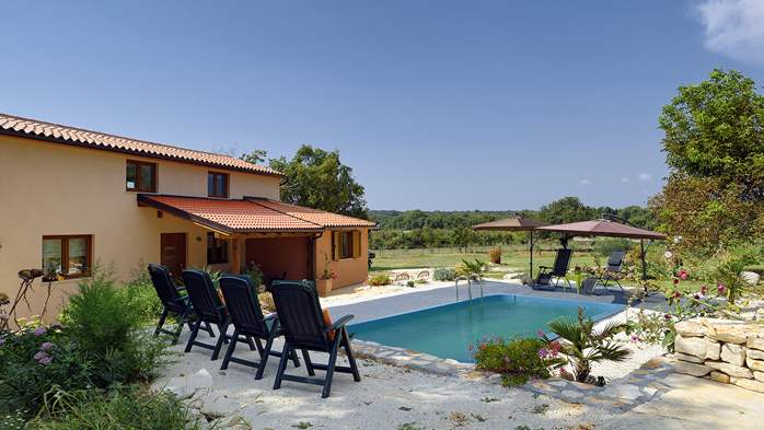 Villa with pool in Ližnjan, barbecue, terrace, SAT-TV, free Wi-Fi, 5
